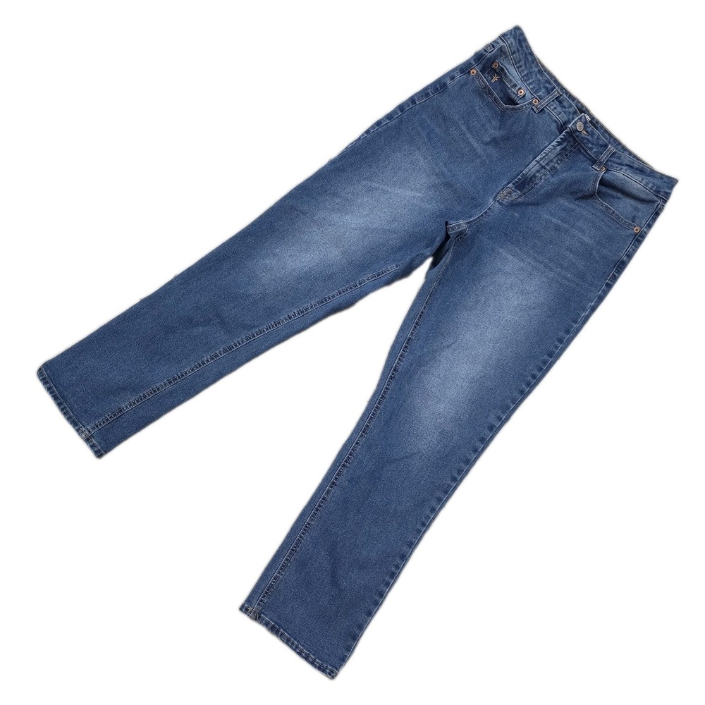 Frye Medium Wash Straight Leg Jeans Womens Size 8/29 Stretch Denim Classic